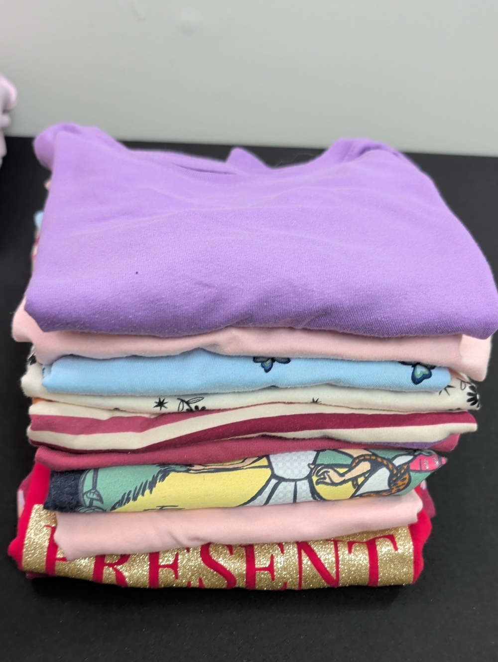 10 long sleeve Girls Top - Soft Everyday Tee 5T